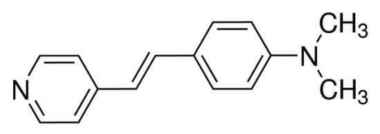 图片 4-(4-(二甲氨基)苯乙烯基)吡啶，4-[4-(Dimethylamino)styryl]pyridine；95%