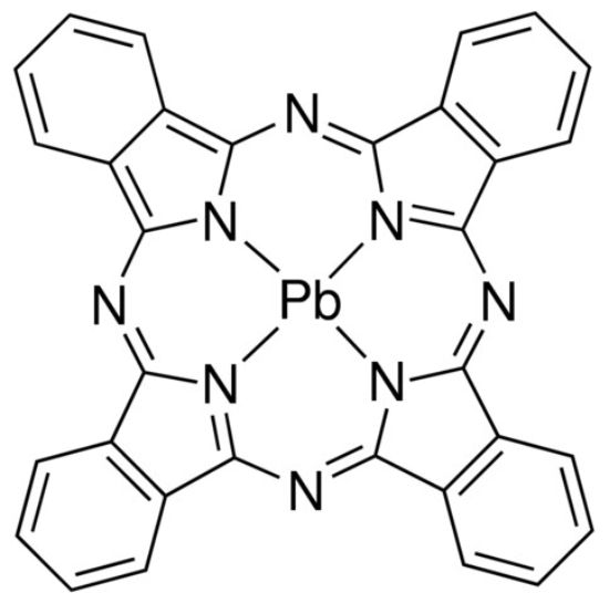 图片 酞菁铅(II)，Lead(II) phthalocyanine；Dye content 80 %