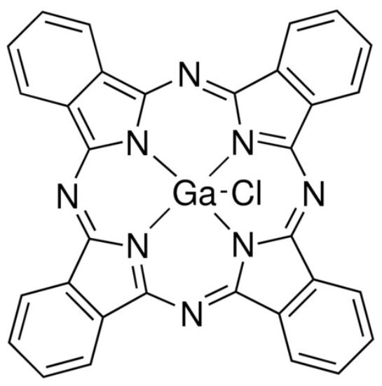 图片 氯代酞菁镓，Gallium(III)-phthalocyanine chloride；Dye content 97 %