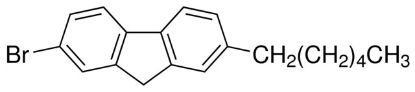 图片 2-溴-7-己基-9H-芴，2-Bromo-7-hexyl-9H-fluorene；97%