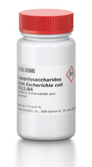 图片 脂多糖来源于大肠杆菌0111:B4；Lipopolysaccharides from Escherichia coli O111:B4 [LPS]；purified by trichloroacetic acid extraction