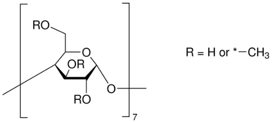 图片 甲基-β-环糊精，Methyl-β-cyclodextrin [MβCD, MEBCD]；powder