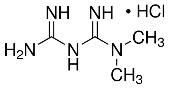 图片 盐酸二甲双胍，Metformin hydrochloride；Pharmaceutical Secondary Standard; Certified Reference Material
