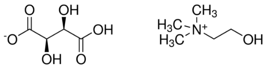 图片 重酒石酸胆碱 [酒石酸氢胆碱]，Choline bitartrate；Pharmaceutical Secondary Standard; Certified Reference Material