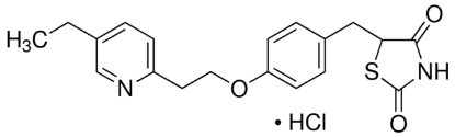 图片 盐酸吡咯列酮；Pioglitazone hydrochloride；Pharmaceutical Secondary Standard; Certified Reference Material