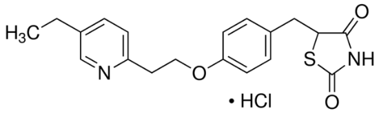 图片 盐酸吡咯列酮；Pioglitazone hydrochloride；Pharmaceutical Secondary Standard; Certified Reference Material