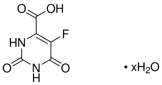 图片 5-氟乳清酸水合物，5-Fluoroorotic acid hydrate；95%
