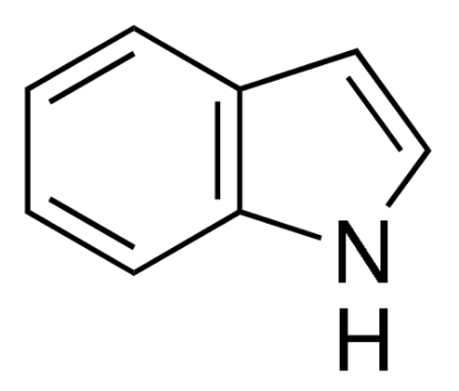 图片 吲哚，Indole；pharmaceutical secondary standard, certified reference material