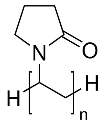 图片 聚乙烯吡咯烷酮，Polyvinylpyrrolidone [PVP1300]；average Mw ~1,300,000 by LS