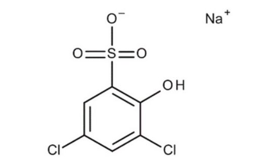 图片 3,5-二氯-2-羟基苯磺酸钠，Sodium 3,5-dichloro-2-hydroxybenzenesulfonate [DCHBS, DHBS]；for synthesis, ≥98%