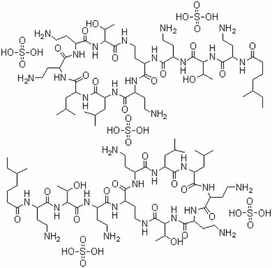图片 硫酸粘杆菌素 [多粘菌素E硫酸盐]，Colistin sulfate salt；Pharmaceutical Secondary Standard; Certified Reference Material
