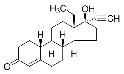 图片 D(-)-炔诺孕酮 [左炔诺孕酮]，D(−)-Norgestrel [Levonorgestrel]；Pharmaceutical Secondary Standard; Certified Reference Material