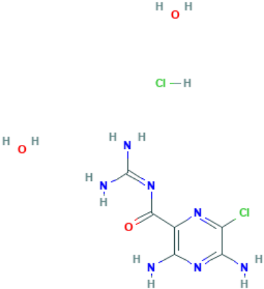 图片 盐酸阿米洛利，Amiloride Hydrochloride [HMA]；Pharmaceutical Secondary Standard; Certified Reference Material