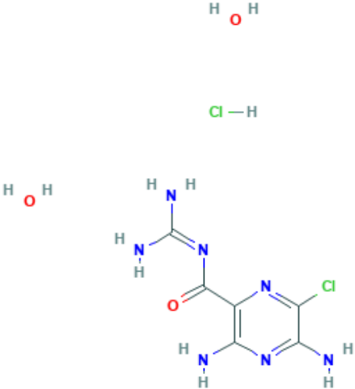 图片 盐酸阿米洛利，Amiloride Hydrochloride [HMA]；Pharmaceutical Secondary Standard; Certified Reference Material