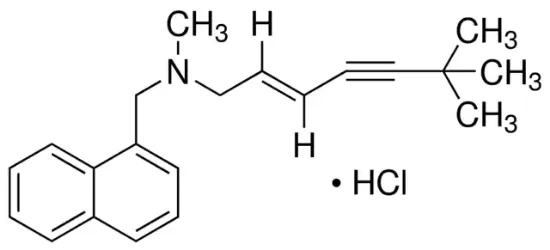 图片 特比萘芬盐酸盐 [盐酸特比萘芬]，Terbinafine hydrochloride；Pharmaceutical Secondary Standard; Certified Reference Material