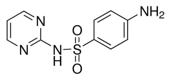 图片 磺胺嘧啶，Sulfadiazine；99.0-101.0%