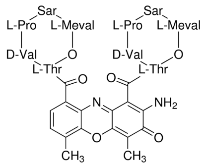 图片 放线菌素D [更生霉素]，Actinomycin D；from Streptomyces sp., suitable for cell culture, ≥95%