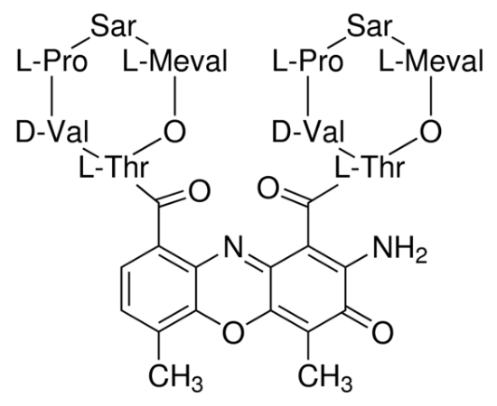 图片 放线菌素D [更生霉素]，Actinomycin D；from Streptomyces sp., suitable for cell culture, ≥95%