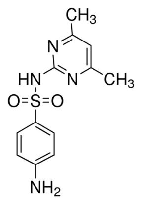 图片 磺胺二甲基嘧啶，Sulfamethazine；pharmaceutical secondary standard, certified reference material