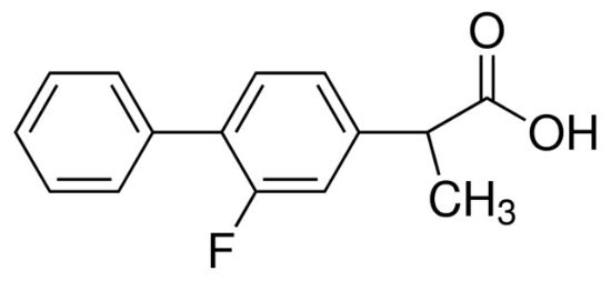 图片 氟比洛芬，Flurbiprofen；Pharmaceutical Secondary Standard; Certified Reference Material