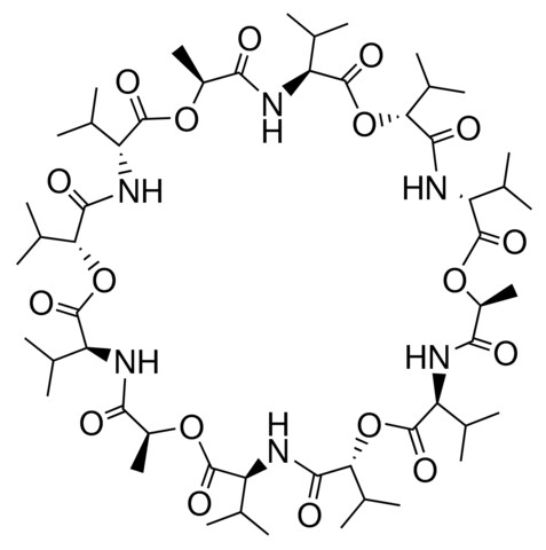 图片 缬氨霉素，Valinomycin；≥98% (TLC), ≥90% (HPLC)