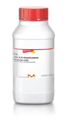 图片 N,N-二甲基化酪蛋白来源于牛奶，Casein, N,N-dimethylated from bovine milk；essentially salt-free, lyophilized powder, ≥90% (colorimetric)