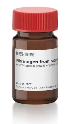 图片 大鼠纤维蛋白原，Fibrinogen from rat plasma [Factor I]；60-80% protein (≥60% of protein is clottable)