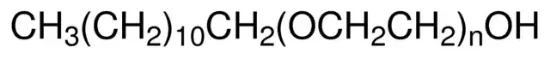 图片 十乙二醇单十二烷基醚，Decaethylene glycol mono­dodecyl ether [C12E10]；nonionic surfactant