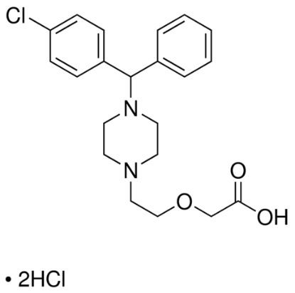 图片 盐酸西替利嗪，Cetirizin dihydrochloride [CTZ]；Pharmaceutical Secondary Standard; Certified Reference Material