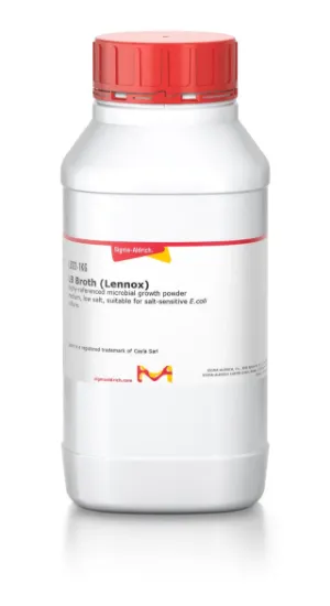 图片 LB培养基 [LB肉汤]，LB Broth (Lennox)；Highly-referenced microbial growth powder medium, low salt, suitable for salt-sensitive E.coli culture.