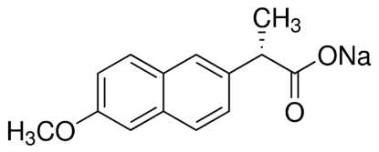 图片 萘普生钠，Naproxen sodium；Pharmaceutical Secondary Standard; Certified Reference Material