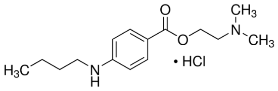 图片 丁卡因盐酸盐 [盐酸丁卡因]，Tetracaine hydrochloride；Pharmaceutical Secondary Standard; Certified Reference Material