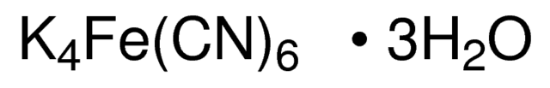 图片 铁氰化钾(II)三水合物，Potassium hexacyanoferrate(II) trihydrate；for analysis EMSURE® ACS,ISO,Reag. Ph Eur, 99.0-102.0% (cerimetric)