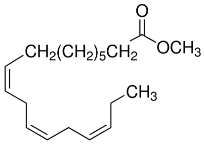 图片 亚麻酸甲酯，Methyl linolenate；certified reference material, pharmaceutical secondary standard