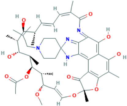 图片 利福布汀，Rifabutin；Pharmaceutical Secondary Standard; Certified Reference Material