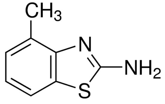 图片 2-氨基-4-甲基苯并噻唑，2-Amino-4-methylbenzothiazole；97%