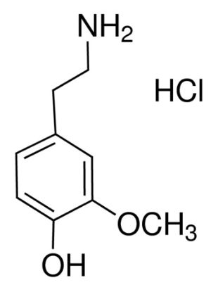 图片 3-甲氧基酪胺盐酸盐，3-Methoxytyramine hydrochloride [3-MT]；≥95.5%, crystalline