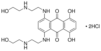 图片 米托蒽醌二盐酸盐，Mitoxantrone dihydrochloride；pharmaceutical secondary standard, certified reference material