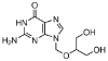 图片 更昔洛韦，Ganciclovir [DHPG]；Pharmaceutical Secondary Standard; Certified Reference Material