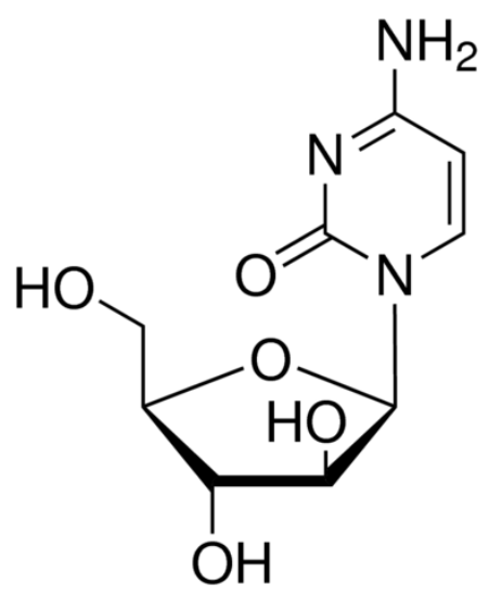 图片 胞嘧啶 β-D-呋喃阿拉伯糖苷 [阿糖胞苷]，Cytosine β-D-arabinofuranoside；Vetec™, reagent grade, 90%