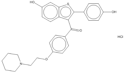 图片 盐酸雷洛昔芬，Raloxifene hydrochloride；Pharmaceutical Secondary Standard; Certified Reference Material