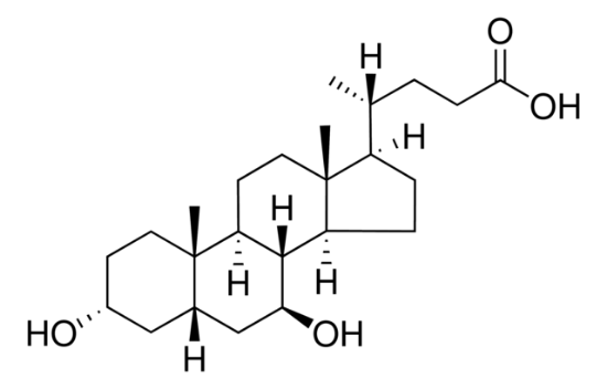 图片 熊去氧胆酸，Ursodeoxycholic acid [UDCS]；Pharmaceutical Secondary Standard; Certified Reference Material