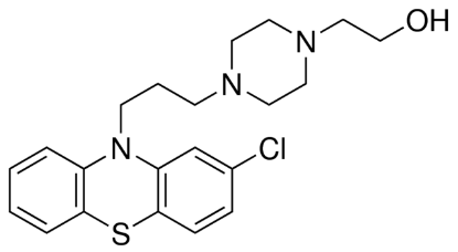 图片 奋乃静，Perphenazine；pharmaceutical secondary standard, certified reference material