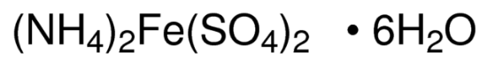 图片 硫酸亚铁(II)铵六水合物，Ammonium iron(II) sulfate hexahydrate；for analysis EMSURE® ISO, 99.0-101.5% (manganometric)
