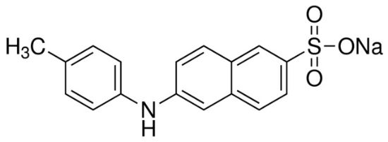 图片 6-(p-甲苯胺)-2-萘磺酸钠盐，6-(p-Toluidino)-2-naphthalenesulfonic acid sodium salt [TNS]；≥98.0%