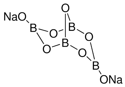 图片 四硼酸钠，Sodium tetraborate；anhydrous for analysis, ≥98.0% (acidimetric)