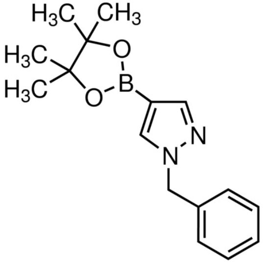 图片 1-苄基吡唑-4-硼酸频哪醇酯，1-Benzylpyrazole-4-boronic acid pinacol ester；95%