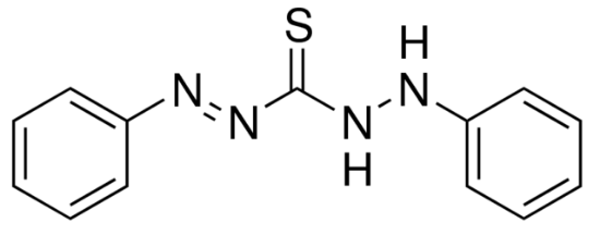 图片 双硫腙 [铅试剂]，Dithizone；for analysis (1,5-diphenylthiocarbazone) Reag. Ph Eur, ≥98% (argentometric)