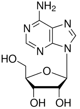 图片 腺苷，Adenosine；Pharmaceutical Secondary Standard; Certified Reference Material