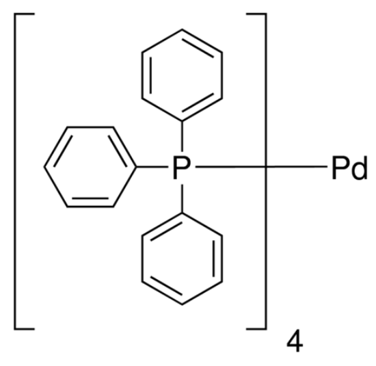 图片 四(三苯基膦)钯(0)，Tetrakis(triphenylphosphine) palladium(0) [Pd(PPh3)4]；≥99.99% trace metals basis